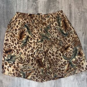 Requirements Safari Patterned Shorts